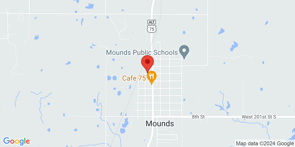 Map of Mounds Public Library